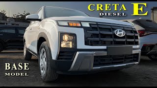 Creta E Diesel 2024  Price  Features  Mileage [upl. by Ma]