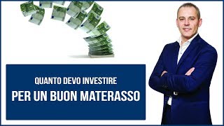 Quanto costa un buon materasso [upl. by Fey]