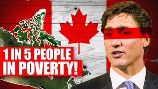 DESTRUCTIVE Conditions of Canadas Rising POVERTY CRISIS [upl. by Nas]