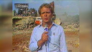 Mike reports from Beirut after the 1983 barracks bombing [upl. by Ilime]