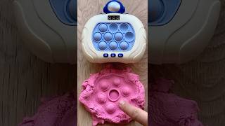 Kineticsand Popit Machine 😱🤣🤩 satisfying kineticsand popit machine trend funny shorts [upl. by Novrej]