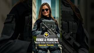 Fierce amp Fearless Women in Special Forces Around the World fiercefemales military femalewarrior [upl. by Keldah978]