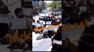 Mdcat protest 😥by wajid Ali kamboh on the road [upl. by Genevieve516]