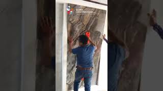 como Instalar pared PVC Mármol Colombia Cali Cartagena Buenaventura [upl. by Wagoner]