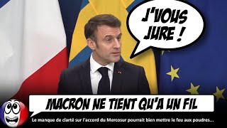 Le GROS MENSONGE de Macron sur laccord du Mercosur [upl. by Atibat]