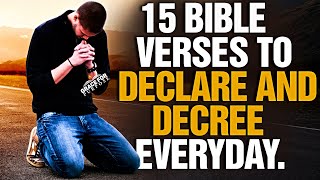 Gods Bible Promises To Decree and Declare Over Your Life [upl. by Nylyak335]