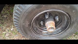 Tow Master trailer tires from WalMartcom NOT SAFE [upl. by Tezzil]