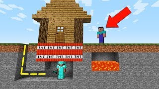 ДОМ ЛОВУШКА 100 ЗАЩИТА ОТ НУБА В МАЙНКРАФТ  НУБ ПРОТИВ ПРО В MINECRAFT ТРОЛЛИНГ НУБИК МАЙН мультик [upl. by Baxter]