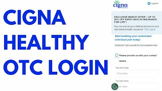 Cigna Healthy Today OTC Login Card Balance Catalog 2024⏬👇 [upl. by Yrehc]