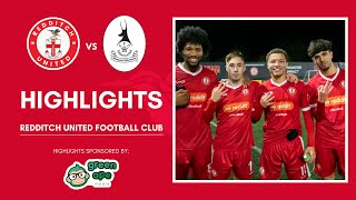 HIGHLIGHTS  Redditch United vs AFC Telford United [upl. by Garth]