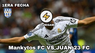 Mankytos FC vs Juan 23 FC  Fecha 1  Liga YORUGAS HAXBALL LEAGUE [upl. by Leruj170]