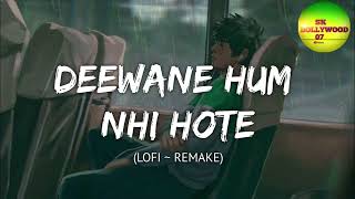 Deewane Hum Nahi Hote Slow and Reverb  Lofi  Hindi  Slow and Reverb songs Lyrical Audio [upl. by Ganiats]