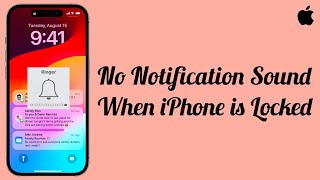 No Notification Sound When iPhone Is Locked iOS 18 Heres the fix [upl. by Obie]