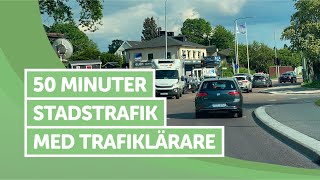 HÄNG MED I BILEN  Trafiklärare kommenterar hela körningen [upl. by Ralleigh931]