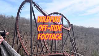 Wildfire offride footage 4K60FPS HDR Silver Dollar City Branson Missouri March 2024 [upl. by Francine]