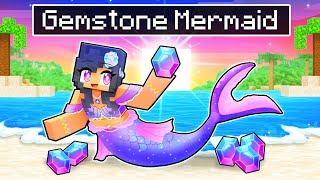 Playing Minecraft as a GEMSTONE MERMAID [upl. by Ruth115]