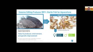 Advancing Production and Sustainability in Aquaculture through Genome Editing [upl. by Leirrad]