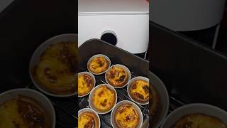 Pastéis de nata na airfryer fáceis de fazer receitafacil pastéisdenata XiaomiStorePortugal [upl. by Eicirtap663]