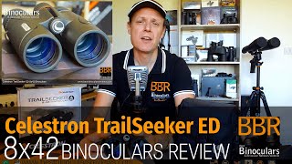 Celestron TrailSeeker ED 8x42 Binoculars Review [upl. by Chemesh744]