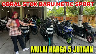 OBRAL STOK BARU METIC SPORT MULAI HARGA 5 JUTAAN [upl. by Ilaire718]