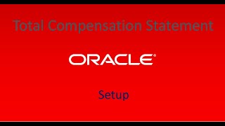 TCS  Final 20   TCS  Oracle HCM Fusion  Total Compensation StatementTCSFinal [upl. by Erotavlas443]