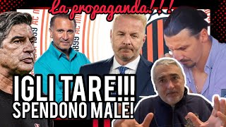 📣IGLI TARE AL MILAN⚠️quotMA TI LAMENTI SEMPREquot👏LA PROPAGANDA❌️SPENDONO MALE Milan Hello [upl. by Ihel]