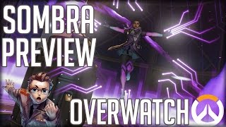 OVERWATCH  Sombra Preview PTR Gameplay [upl. by Atiekahs]