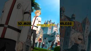 10 harem anime where mc is transferred to another world anime trending youtubeshorts fyp [upl. by Elades]