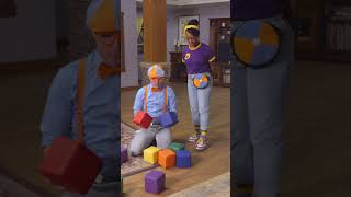 Color Cleanup🟥🟨🟦  Blippi Songs 🎶 Educational Songs For Kids [upl. by Wollis]