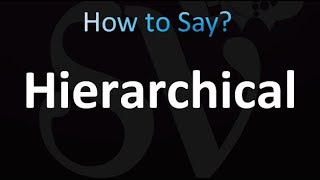 How to Pronounce Hierarchical correctly [upl. by Cleopatra919]