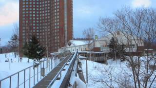 Rusutsu Ski Resort Monorail to Tower [upl. by Ytomit]