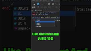 How To Make A Death Screen In Roblox Studio roblox robloxstudio robloxstudiotips tutorial short [upl. by Shornick]