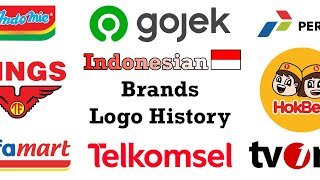 Indonesian Brands Logo History [upl. by Aihseyt]