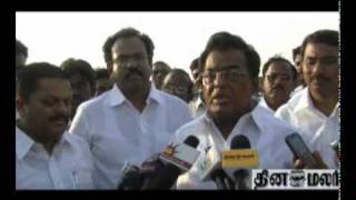 Ministers at inspection in kovai [upl. by Ahsimat]