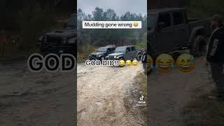 F250 gets stuck in mud automobile pickup truck support subscribe viralvideo [upl. by Janet]