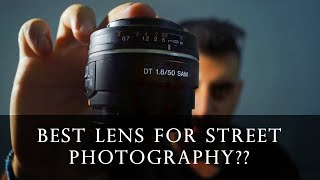 35mm vs 50mm  My favorite lens for street photography [upl. by Dorrahs442]