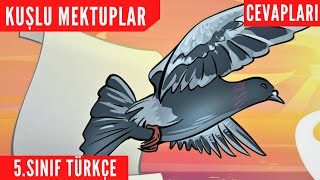 KUŞLU MEKTUPLAR Metni Cevapları 5Sınıf Türkçe Ders Kitabı Sayfa206207208209210211 KOZA Yay [upl. by Sybley]