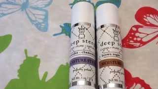 Deep Steep Lavender Chamomile moisture stick amp Brown sugarvanilla [upl. by Aihtnis]