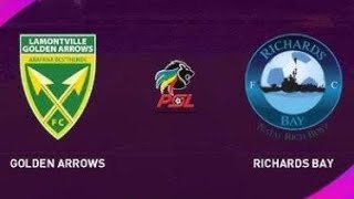 richards bay fc vs golden arrows 2024 today LIVe match 🔴 [upl. by Ffirahs]