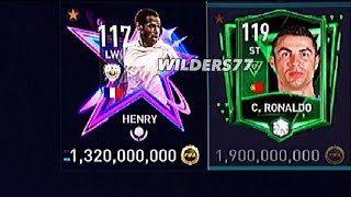 HENRY VS RONALDO FIFA M CARDS [upl. by Gnilrets]