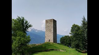 Luoghi da scoprire Teglio Sondrio salita sulla torre quotde li beli miriquot [upl. by Anairad904]