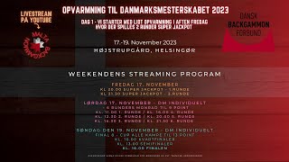 Dag 1  Opvarmning til Danmarksmesterskabet 2023 [upl. by Siri]