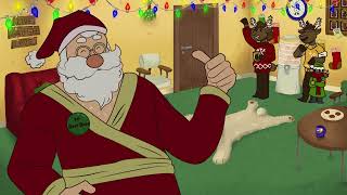 quotTwo Reindeer Quietly trash talk Santaquot  Make Some Noise Fan Animation [upl. by Galligan647]