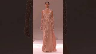 Aviana M walking for Elie Saab Fallwinter 202223 Couture show [upl. by Riana121]