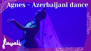 Sari Gelin  Azerbaijani dance with Agnes at Layali Sweden 2024 [upl. by Fondea]