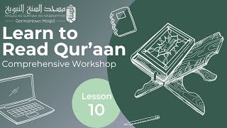 Lesson 10  Learn How to Read Quraan  AlQaaidah AlNooraniyyah [upl. by Ainotna]