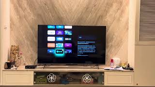 sharp 4tc55gn7000x Google TV 操作系統 [upl. by Ane]