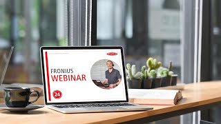 Webinar Fronius MicroGrid solution [upl. by Synn]