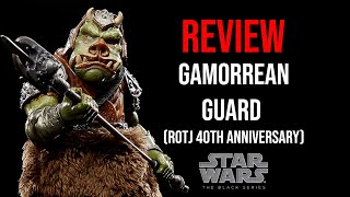 Ep250 Star Wars The Black Series Gamorrean Guard ROTJ 40th Anniversary REVIEW [upl. by Ardnyk]