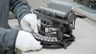 Todd’s Improved Edison Mimeograph Typewriter [upl. by Eimarej]